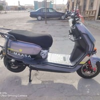 دراجه سكنس الماسه موديل 2025 ونضافته كدامك تشغيل اسويچ وبصمه وكرت بطار...