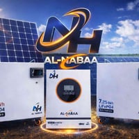 نبع الهادر • ألواح شمسية ٦٠٠W • بطاريات LiFePO4