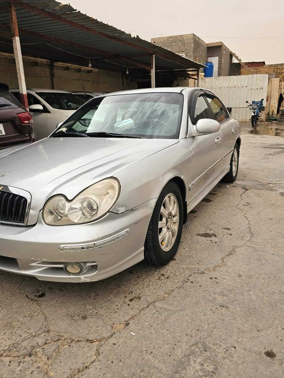 السلام عليكم سوناتا للبيع موديل 2003 مكينه وكير مكفولات حداديه زينه تبريد ثلج مكينه 6سلندر السعر 53 وبيه مجال مكاني بابل ***********
