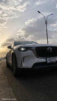مازدا Cx-90 موديل 2024 8 راكب ماشية 6000 فئة preferred بصمة دشبول شاشة...