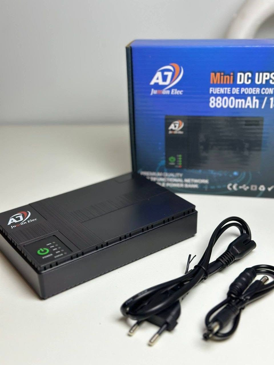 📦 UBS AJ -8800M
🔥 وداعاً لقطعة النت من تطفة الكهرباء! 🔥
وفرنالكم الحل اللي كل بيت عراقي محتاجه: 
جهاز Mini UPS من Juman Elec

⚡️ بطارية عملاقة 8800mAh تشغلك الراوتر من 4-8 ساعات متواصلة
⚡️ من تطفة الكهرباء يحول تلقائي بدون ما يفصل النت ولا ثانية
⚡️ يشتغل على كل الراوترات 5V و 9V و 12V
⚡️ حجمه صغير وأنيق وما يسوي ازعاج

خليك متصل دائماً ويه أهلك وشغلك ودراستك ✅


**إذا كنت صاحب هذا الإعلان وتريد حذفه لأي سبب، رجاءا أرسل رسالة إلى الدعم الفني**