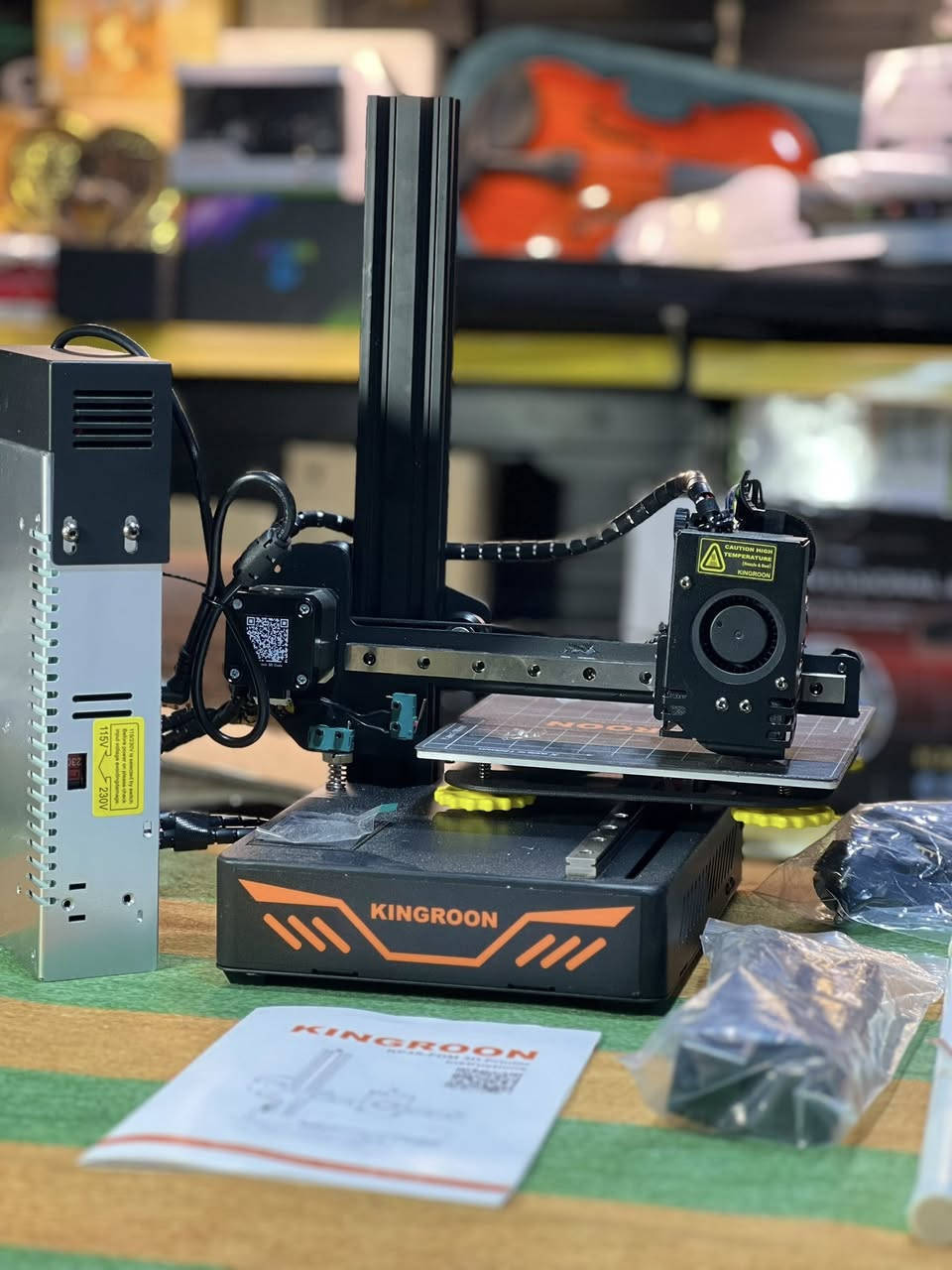 العنوان: للبيع طابعة Kingroon KP3S 3D بحالة ممتازة (شبه جديدة)
المميزات والمواصفات:
• الموديل: Kingroon KP3S 3.0.
• الحالة: نظيفة جداً وبحالة ممتازة، كاملة مع كافة الملحقات.
• سهولة الاستخدام: تحتوي على شاشة تعمل باللمس ونظام معايرة (Leveling) سهل جداً.
• الملحقات: متوفر معها دليل الاستخدام الأصلي، قطع الغيار، والأدوات الخاصة بها.
• نظام الطباعة: تدعم الطباعة عبر SD Card، ويمكن ربطها بالموبايل عن طريق (OTG) أو إضافة قطعة WiFi.
التواصل:
للمزيد من المعلومات أو الاستفسار، يرجى التواصل عبر الواتساب:
📞 ***********
