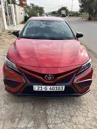 كامري SE • ٢٥٠٠ بنزين • حادث خلفي