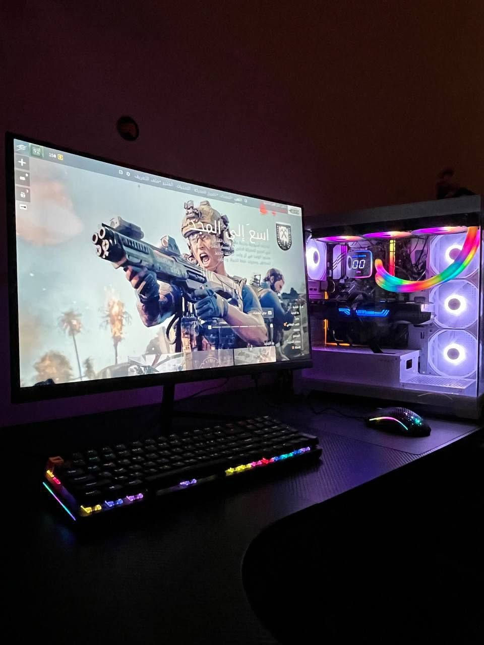 سلام عليكم تجميعه معه شاشه ويو بي اس و جوستك استخدام قليل السعر مليون و 350

RTX 3070ti ZOTAC GAMING
i5 10600 KF مكسور سرعة من الشركة
ASUS PRIME Z490-P
SSD 512
RAM 16 8x2 DDR4 3200 hz
power 1000 GOLD
360mm RGB AIO Liquid Cooler with LCD Display مبرد
الكيس C300 Antec

الشاشه 

كيم اون
120hz
0.1 ms
1920x1080

مكاني: بغداد الشعب 
الهاتف:***********
