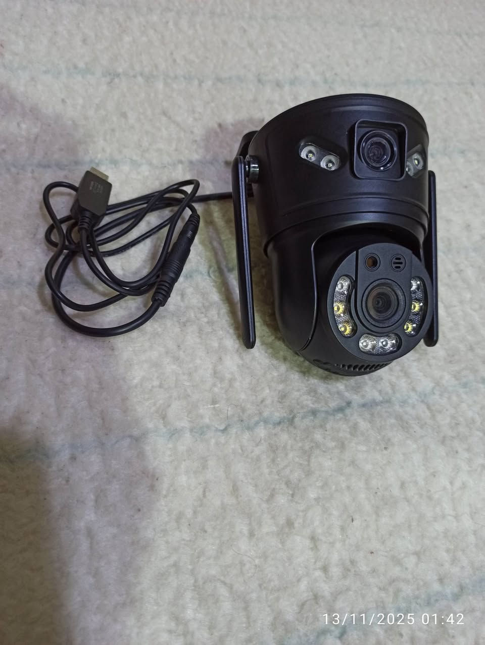 السلام عليكم كامرة مراقبه للبيع تربط على الموبايل مآل امزون السعر (٢٥)ألف


**إذا كنت صاحب هذا الإعلان وتريد حذفه لأي سبب، رجاءا أرسل رسالة إلى الدعم الفني**