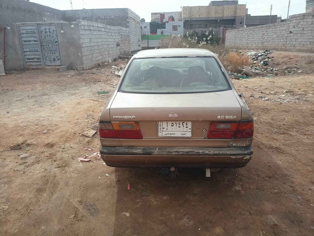 سلام عليكم  نيسان براميره موديل 91 مكاني نجف كير او مكينه مكفولات لاتبخير او لا تنقيص  سنويه لل2027 سيارح حلوه سعره 23او بيه مجال هاذه رقمي ***********
