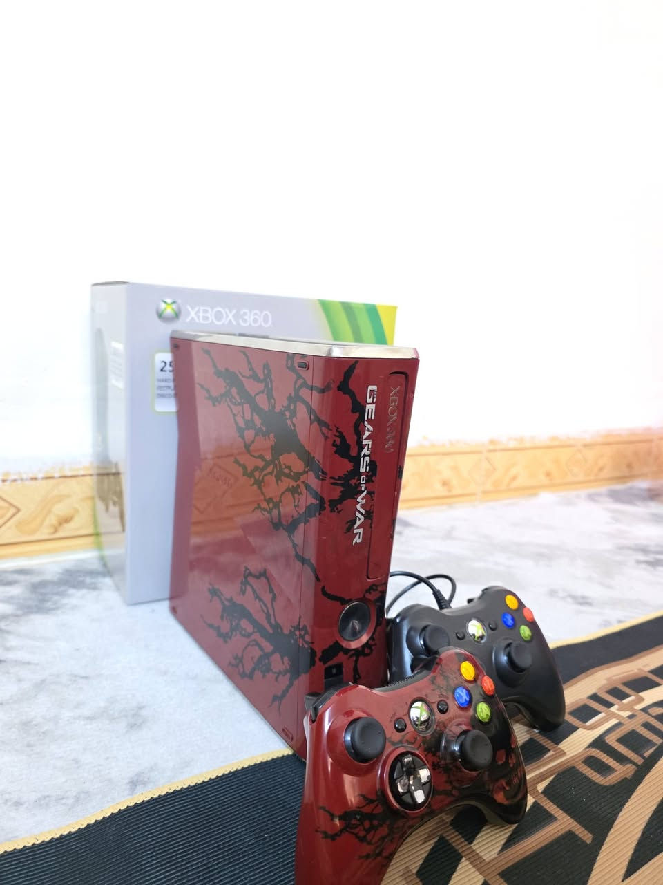 اكس بوكس 360 مهكر حيل نظيف يحتوي على 70لعبة قويةويحتوي على 2جوستك وغراضه كله بلادي شرط الفحص السعر 125وبي مجال للطيبين توصيل جميع المحافظات متوفر ***********
