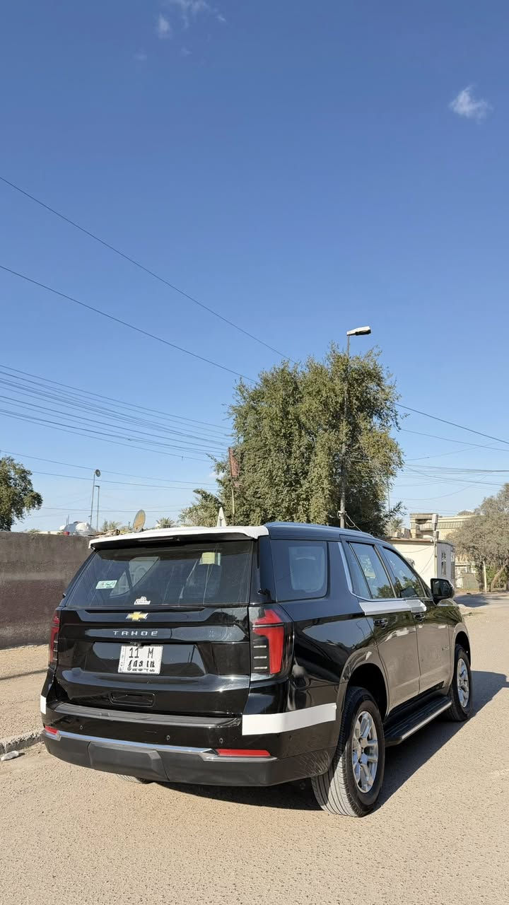 السلام عليكم
للبيع شوفرلية تاهو موديل LS 2025
وكالة المنصور بعدهة داخل الضمان 
مكفولة كفالة عامة  على وضع الشركة

المواصفات 
4 كاميرات360درجة
كراسي كهرباء 
رادار امامي 
رادار خلفي 
رادار جانبي 
شاشة كبيرة متصلة
وباقي المواصفات المعروفة 
ماشية((((18)))) الف 
مكان السيارة بغداد شارع فلسطين 
الرقم
***********
