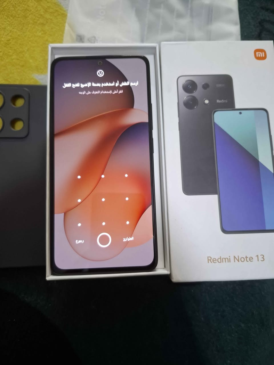 ريدمي نوت 13

اخو الجديد كامل غراضه 

ذاكره 256 رام 16

كامره 108

شاشه اوملد فول اج دي بلص

بصمه بالشاشه

دبل سبيكر ستيريو

بطاريه 5000

شاحنه 33 واط بغداد, العراق


**إذا كنت صاحب هذا الإعلان وتريد حذفه لأي سبب، رجاءا أرسل رسالة إلى الدعم الفني**