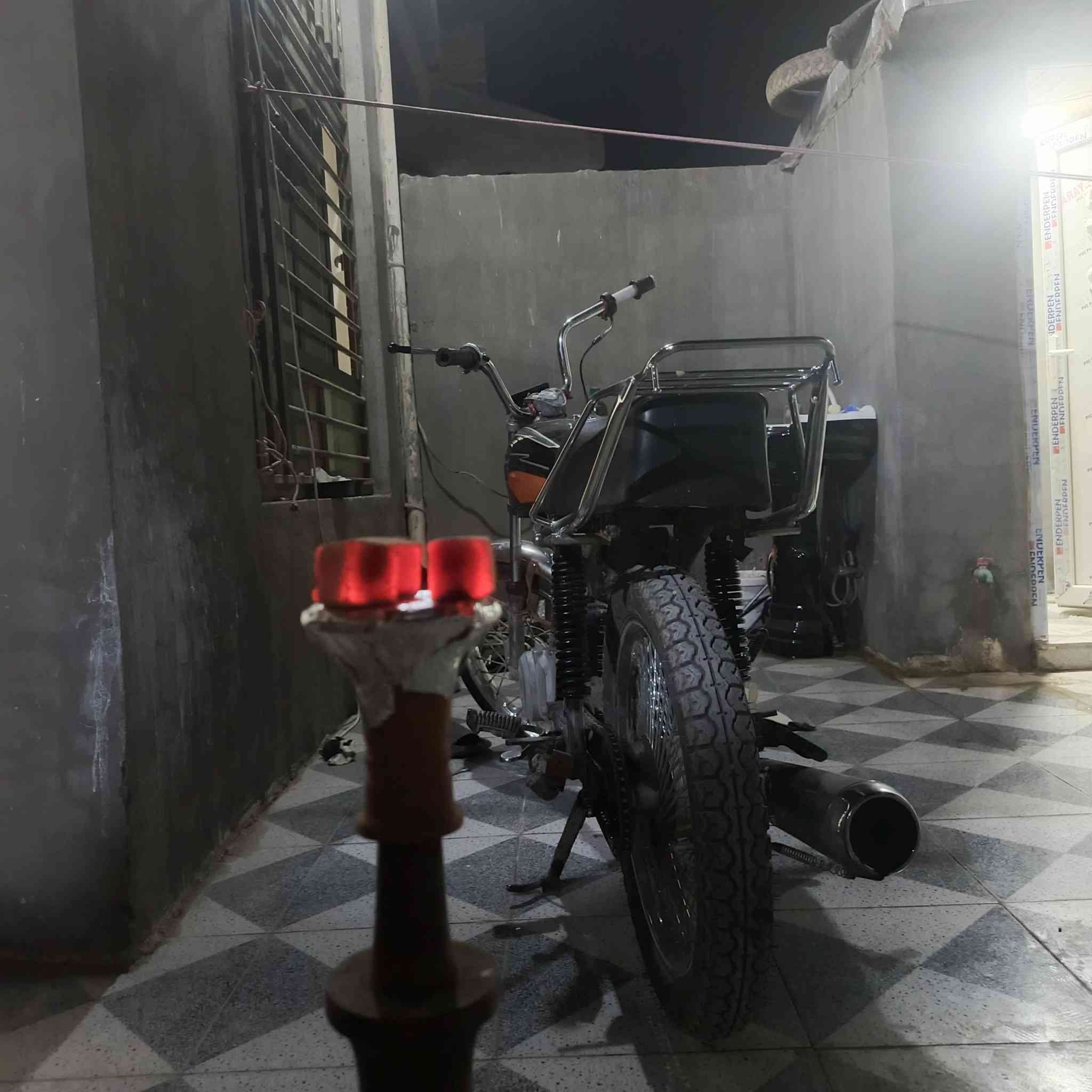 سلام عليكم دراجه البيع اوراق شاصي ٢٢ مال نامه ومحرك رشا دراجه شوفت عينك سعر 300 وبيهه مجال ‏‪***********‬‏
