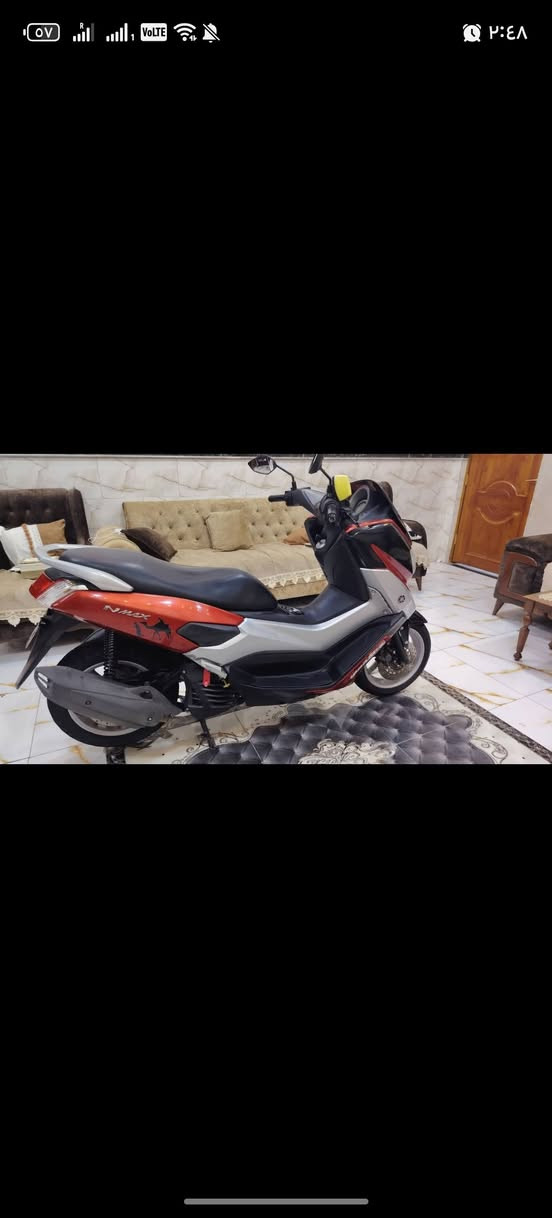 🔥 للبيع: إن ماكس 2019 🔥
دراجة نظيفة جدًا، استخدام شخصي
أوراق كاملة
دهن أمزويل + بنزين محسن
برغي ما مفتوح بيها (حالة أصلية)

🎨 اللون: (كرزي)
📍 الممشى: (65 الف )

💰 السعر: مليون او 900 بيها مجال 
📞 ***********
