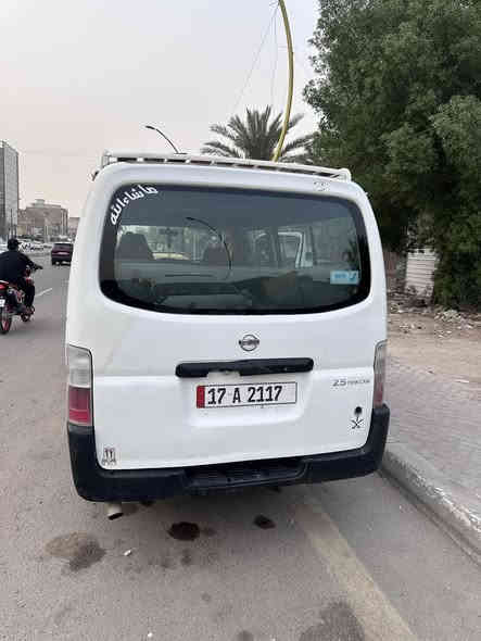 نيسان اورفان للبيع فقط
رقم مثنى سنوية باسمي شرط التحويل 
محوره مكينه ونجي مجول 
85 وبيها مجال
***********
