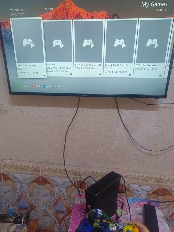 سلام عليكم جهاز اكس بوكس 360 نضيف مهكر كامل ملحقاته للبيع بي 18 لعبه والسعر 125 وبي مجال وباقي تفاصيل عل خاص


**إذا كنت صاحب هذا الإعلان وتريد حذفه لأي سبب، رجاءا أرسل رسالة إلى الدعم الفني**