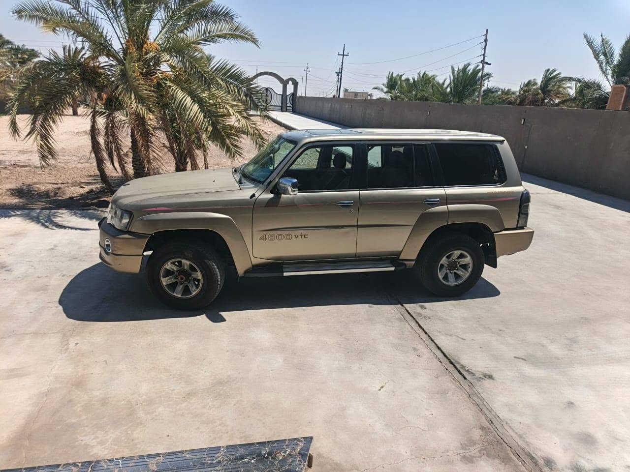 السلام عليكم
نيسان باترول سفاري
موديل ٢٠١٦
محرك ٤٨٠٠
دفلوك 3قطع تبريد فتحه  
السياره جاهزه من كل النواحي 
بيه صبغ صفحه أثر حادث الجاملغ الخلفي والبنيد جارد فقط 
السعر ١٧٥وبيه مجال 
للاستفسار ***********
