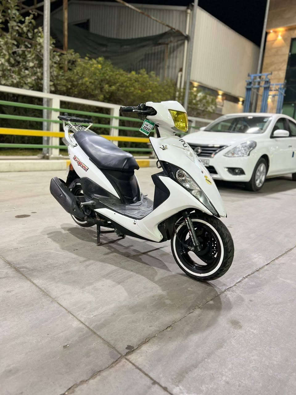 السلام عليكم ماكس مظلع حديث دراجه جديده وبعده عل لبلاد مكينه مكفوله 49 برغي بيه ممفتوح شلعه ومعدل ونعومه فول لبالك دشبول شاشه بكلايت لد دراجه نوزل  بعده عله حالت وكاله كهربائيات كلهن شغلات مابيه شي ميشتغل المكان بغداد الشعب السعر 650 قفل ‏‪***********‬‏ الرقم للستفسار
