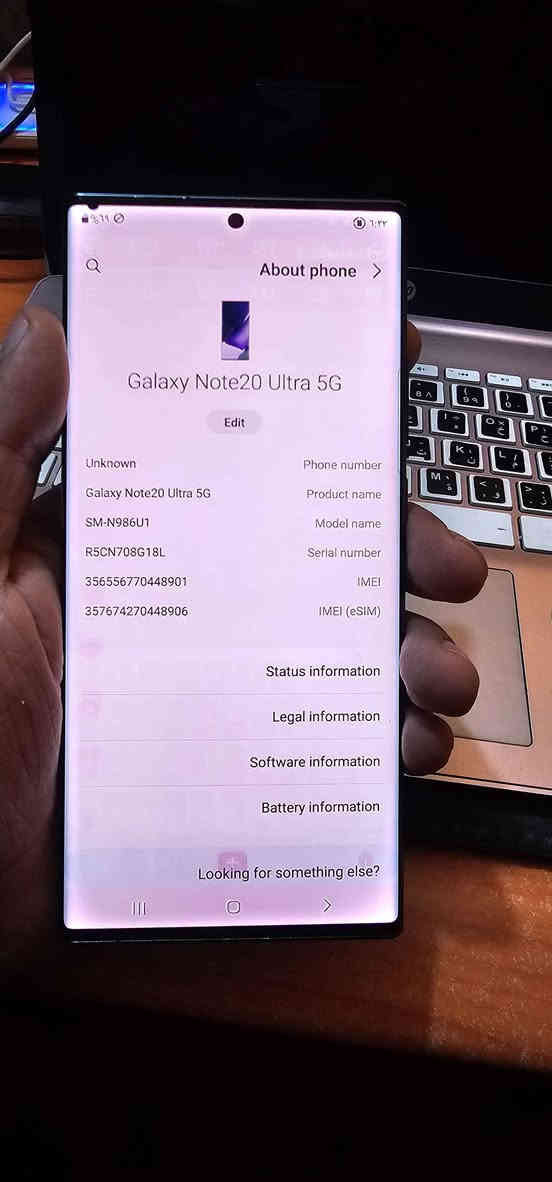 نوت ٢٠ الترا ذاكرة ١٢٨ رام ١٢ نسخه أمريكي معالج سناب دراكون الجهاز بي طبع خفيف بلشاشة موضحة بلصور الجهاز كلة شغال طبيعي بدون ملحقات مكاني مدينة الصدر السعر ٢٥٠الف نهايتة 
*********** بغداد, العراق
