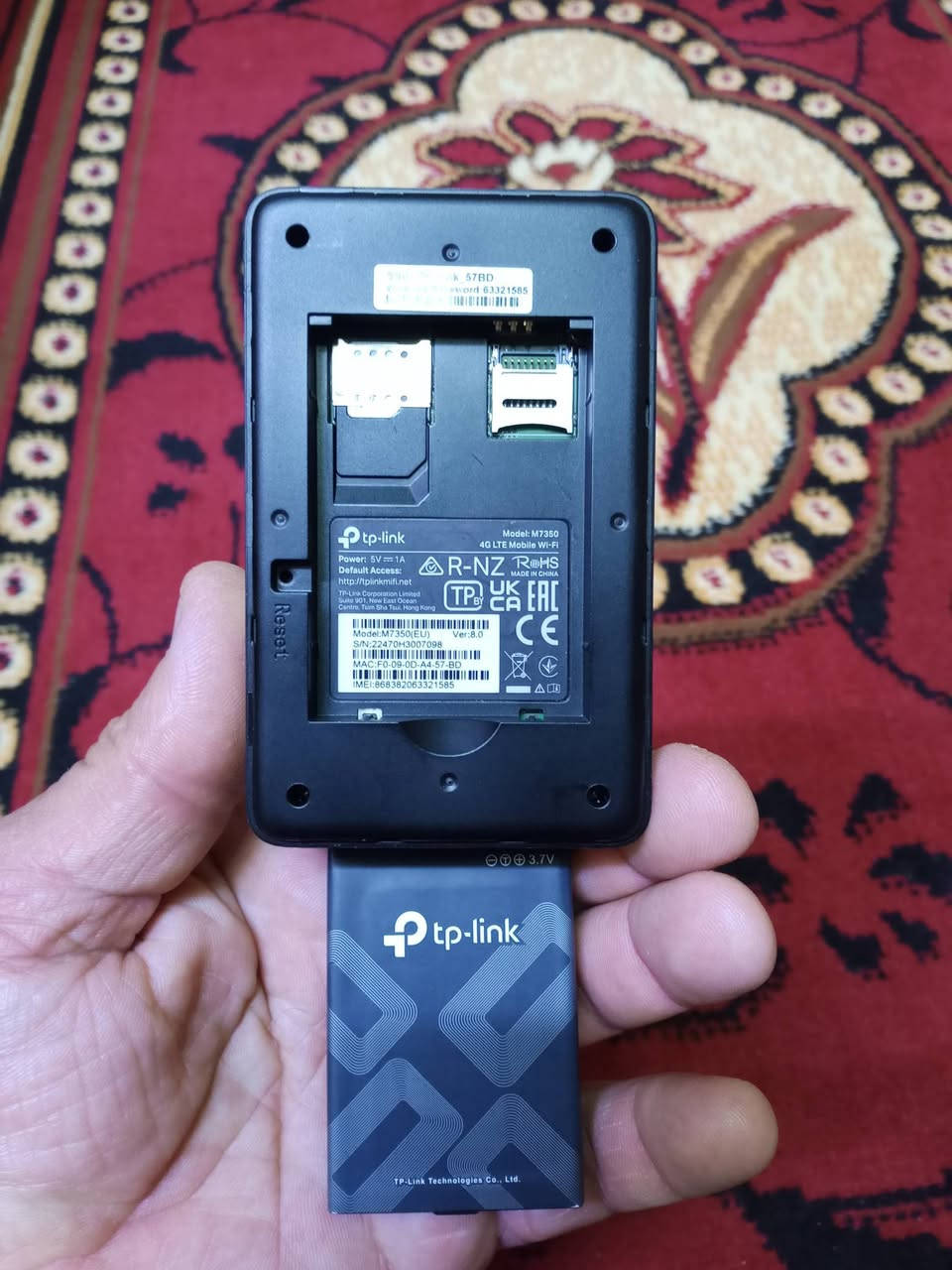 للبيع راوتر TP-LINK محمول يدعم ال g4 جوكر اي شبكه يشغله اسيا او اثير جهاز نضيف وضمان مكاني الشعب ٣٠الف


**إذا كنت صاحب هذا الإعلان وتريد حذفه لأي سبب، رجاءا أرسل رسالة إلى الدعم الفني**