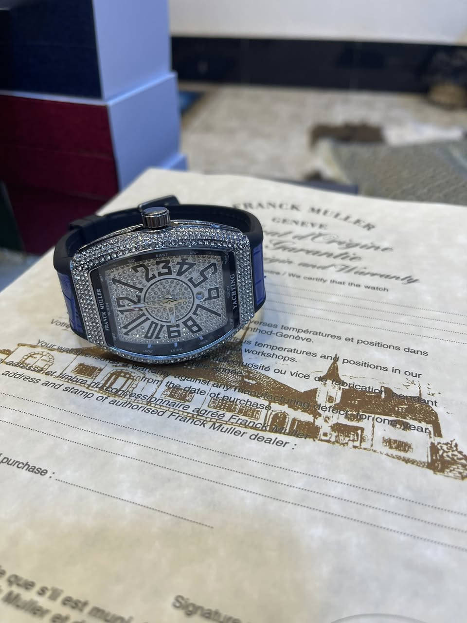 فارانك مولر كوارتز بطاريه سوبر ماستر كامل مرفقات علبه داخليه وخارجه وكتلوك ومختم سير وضهر السعر ?  60


**إذا كنت صاحب هذا الإعلان وتريد حذفه لأي سبب، رجاءا أرسل رسالة إلى الدعم الفني**