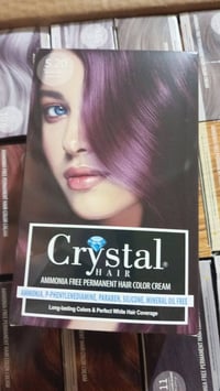 اصباغ كريستال • تركي • خالي من الامونيا