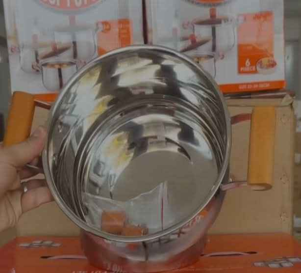 سيت جدورة ستالنس ستيل الاصلي قبق زجاج ضد الحرارة  ثلاث قطع يوجد خدمة توصيل لجميع المحافظات بغداد, العراق


**إذا كنت صاحب هذا الإعلان وتريد حذفه لأي سبب، رجاءا أرسل رسالة إلى الدعم الفني**