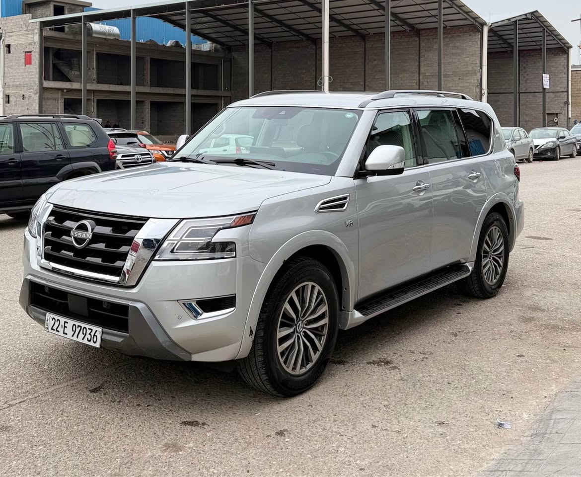 🔥 Nissan Armada 2022 أمريكي للبيع 🔥

▪️ المحرك: 5.6 لتر V8 – قوة 400 حصان
▪️ ناقل الحركة: أوتوماتيك 7 سرعات
▪️ الدفع: خلفي (بدون دبل أكسل)
▪️ بدون فتحة سقف
▪️ 8 سلندر اقتصادي بالنسبة لحجمه

⸻

✅ المواصفات الكاملة
 • تشغيل بصمة + ريموت
 • شاشة كبيرة 12.3 إنج
 • Apple CarPlay + Android Auto
 • نظام صوتي عالي النقاوة
 • كاميرا 360 درجة
 • حساسات أمامي وخلفي
 • رادار أمامي + تحذير تصادم
 • مثبت سرعة ذكي
 • نظام المحافظة على المسار
 • Blind Spot (تحذير النقطة العمياء)
 • مقاعد جلد كهرباء
 • تبريد وتدفئة مقاعد أمامية
 • تحكم سكان كامل
 • شاشة معلومات عدادات ديجيتال
 • تكييف أمامي وخلفي ثلج ❄️
 • 7 / 8 ركاب
 • جنوط ألمنيوم أصلية
 • دعاسات جانبية
 • إنارة LED كاملة

⸻

📌 حالة السيارة
 • سيارة جداً نظيفة ومرتبة
 • ممشى قليل
 • بيها قطع واحد فقط جاملغ خلف السايق
 •.  محرك وكير شرط
 • لا تحتاج أي صرف

💰 السعر: 345 ورقة قابل للتفاوض بالمعقول
📞 ***********
📍 أربيل أربيل, العراق
