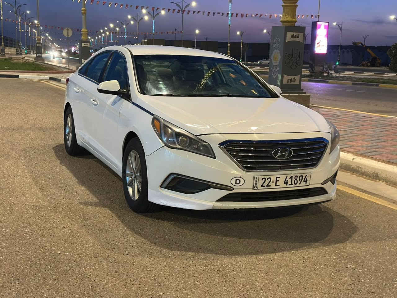 سوناته 2016 السعر 114بيه بنيد صبغ بدون ضربه ليبل واحد سياره مكينه 2400مامفتوحه تحكم ستيرن جهتين كامره دوره حساسات تبريد ثلج سياره جاهزه اينقص مابيه سنويه او هزه جدد للستفسار ***********
