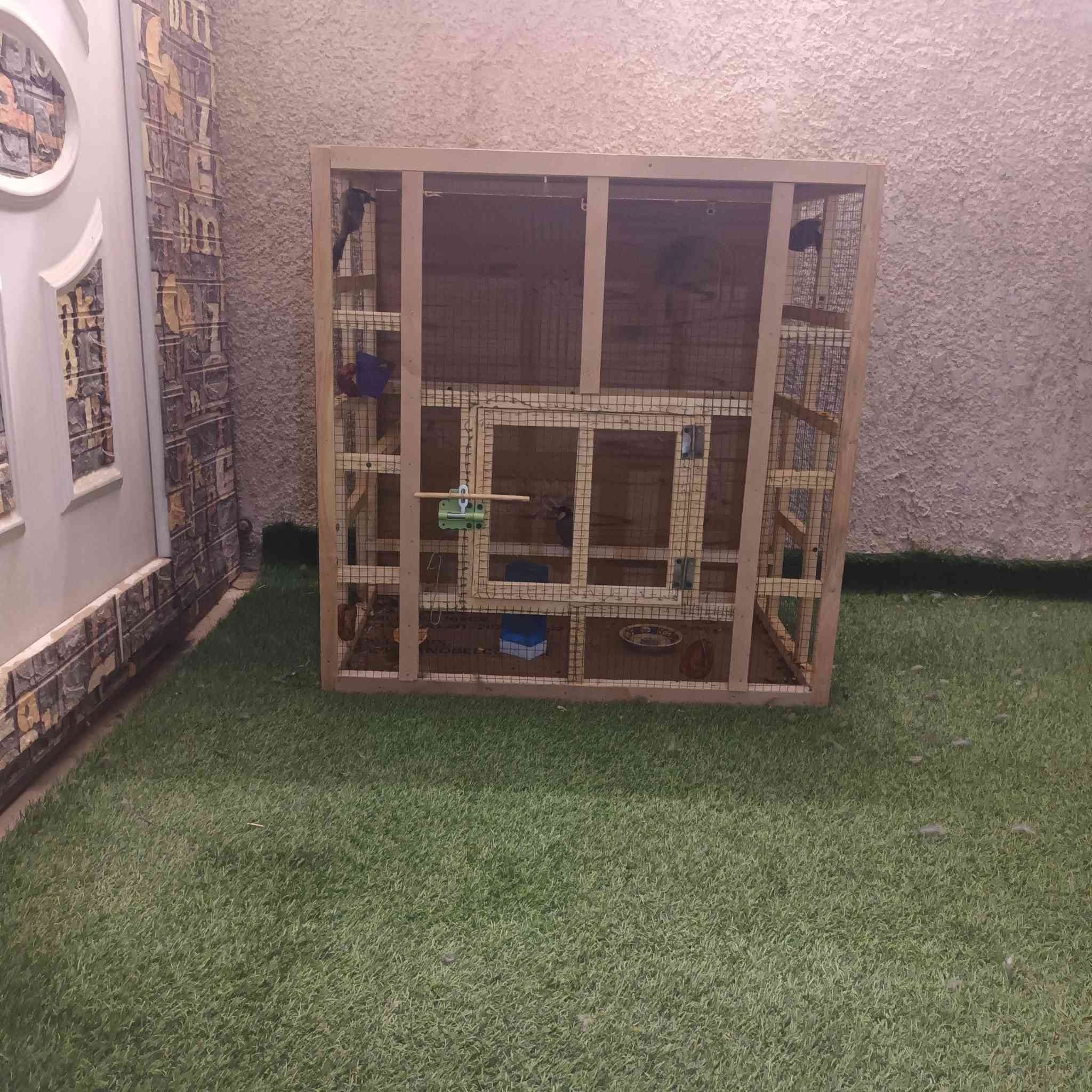 قفص للبيع قياس عرض متر ونص ارتفاع متر ونص ونزال متر وعشره والثاني قياسه ٩٠×٩٠×٩٠


**إذا كنت صاحب هذا الإعلان وتريد حذفه لأي سبب، رجاءا أرسل رسالة إلى الدعم الفني**