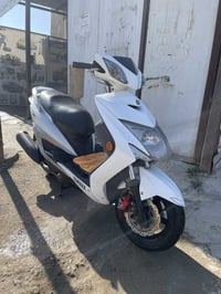 ‏سلام عليكم دراجة معروضة للبيع ‏كفالة عامة￼ لد ‏ياباني طبق نفخ موديل 2...