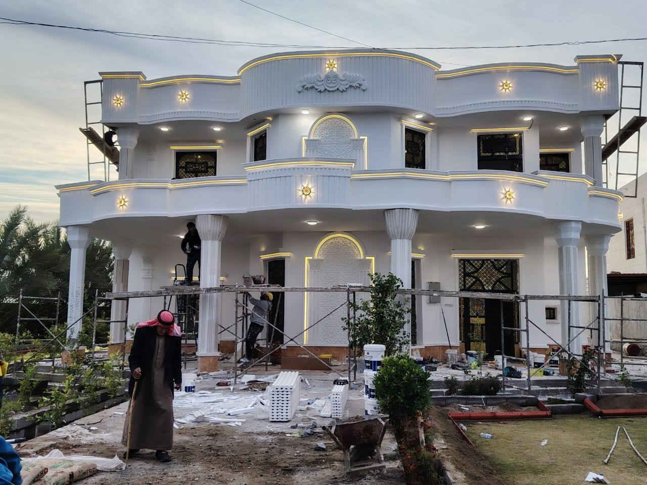 تم وعلى بركة أكمال واجهه ابو عبدالله في البنمر   وعمل الكهرباء بأدارة اكرم اسماعيل حسين العسافي 
***********
***********
