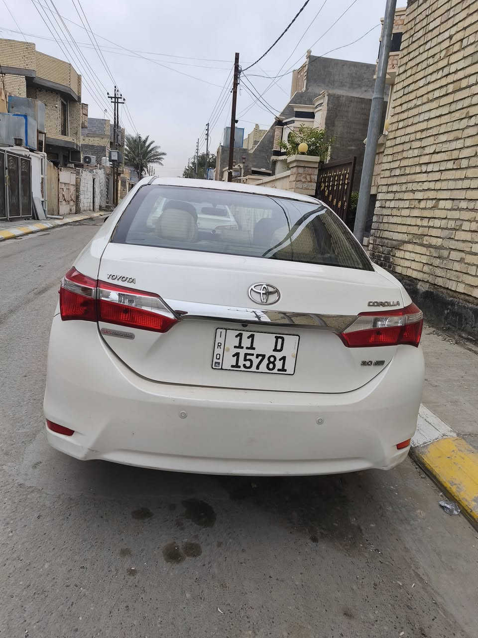 للبيع كورلا خليجي 2015 شركة ساز
محرك 2000 كير AT فول مواصفات 
رقم بغداد بأسمي 
مضروبة صفحه ومصلحة السونار مرفق مع الصور 
السعر 95 $  مكاني فلوجة 
للاستفسار الاتصال على الرقم 
***********
