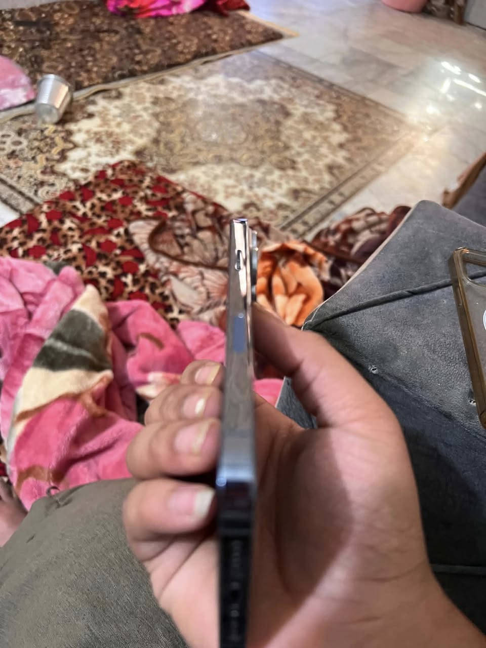 13برو ماكس مبدل شاشه بطاريه شاشه اصليه كلش بصمه شغاله كله شغال الجهاز ذاكره 256بطاريه 100سعره 475بي مجال بصيط شراي اتصل ***********
