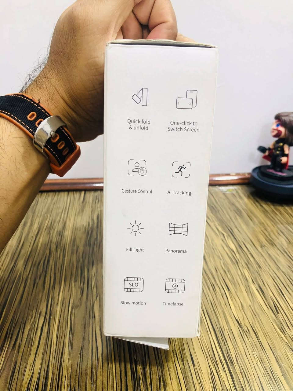 اوزمو f12 جديد بي فلاش اناره تتبع وجه ومواصفات عاليه مواصفات بل فديو السعر ٧٠


**إذا كنت صاحب هذا الإعلان وتريد حذفه لأي سبب، رجاءا أرسل رسالة إلى الدعم الفني**