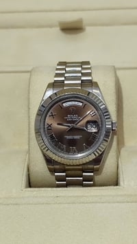 � للبيع ساعة رولكس أصلية 🔥  ساعة رولكس دي ديت موديل 2015 مقاس 41 ملم ذ...