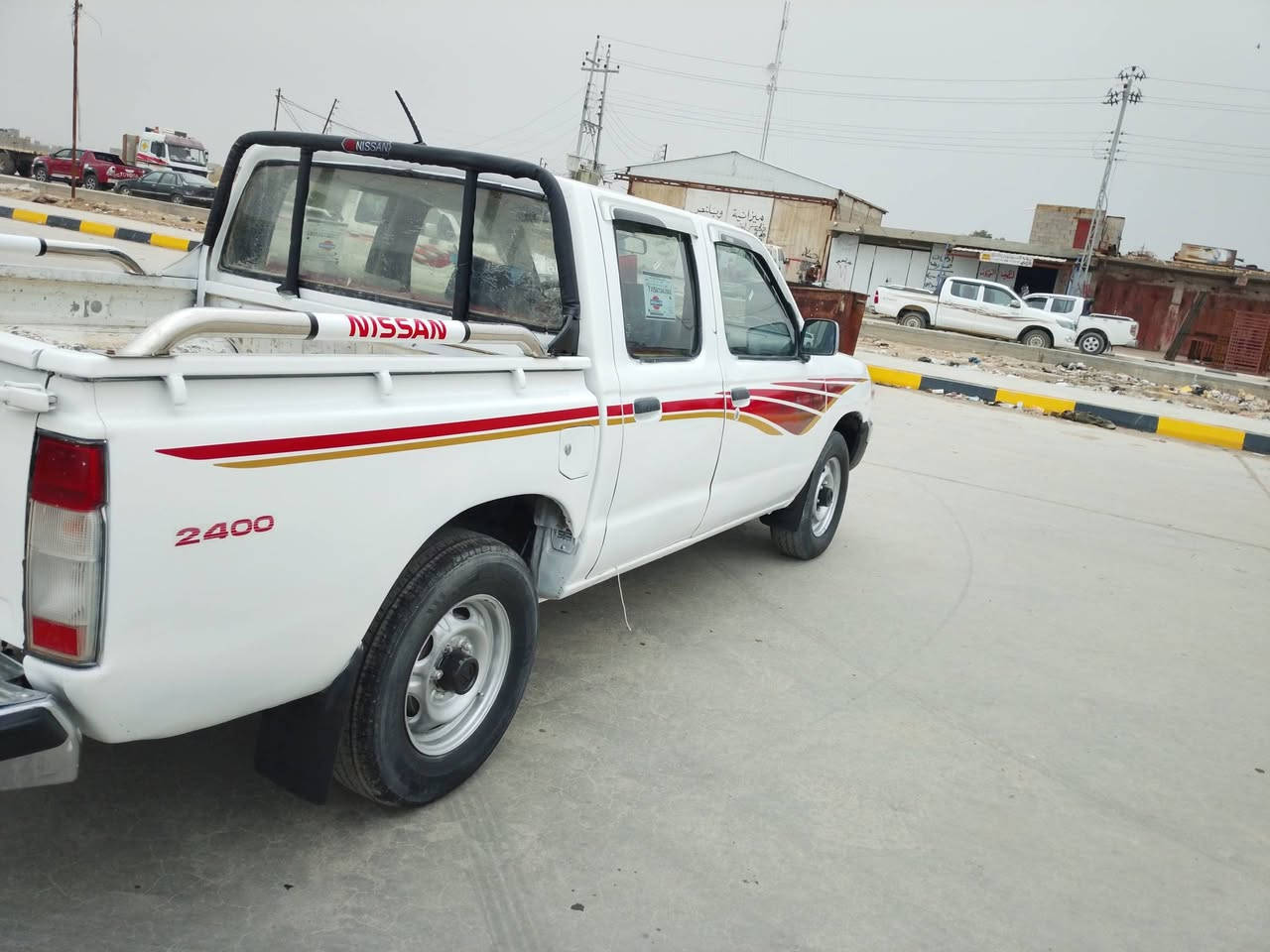 سلام عليكم بيك نيسان البيع مزاد وزارت داخليه سياره مصبوغ عام  مكينه و كير و شاصي مكفول تخم تاير كهربائيات كلها شغاله  موديل 2002مكاني الناصريه قضاء الرفاعي سعرها53 رقمي***********
