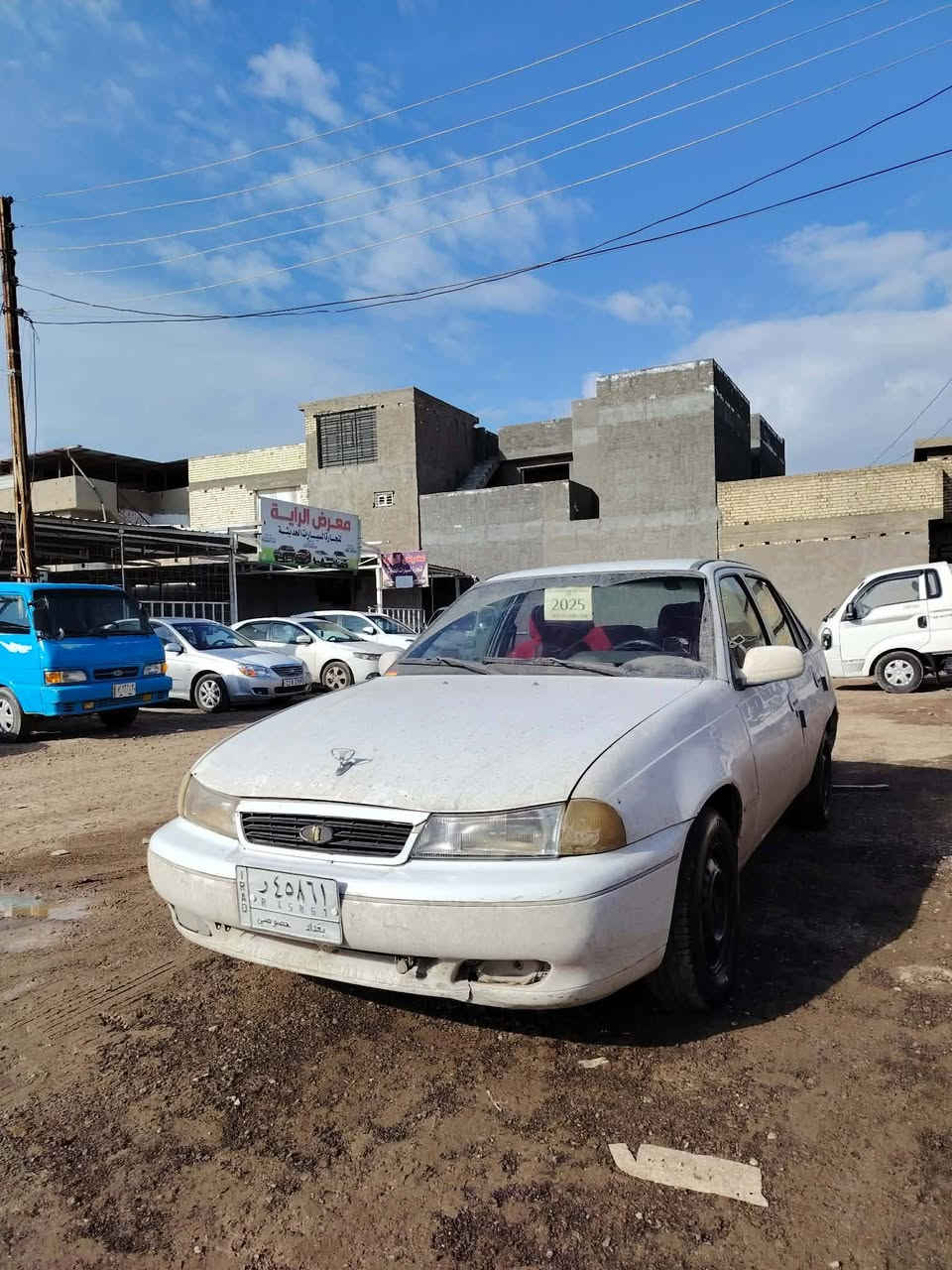 سلام عليكم للبيع دايو سلو موديل96 رقم بغداد سنويه لل27تحويل ثاني يوم كير محرك حاويه   صدر جديد درايم شفتات جدد دوشمه جديد مسجل جديد كهربائيّ كلها شغاله سياره مال جناي تخم تاير سعرها27وبيه مجال مكان سياره بغداد المحموديه ***********/***********
