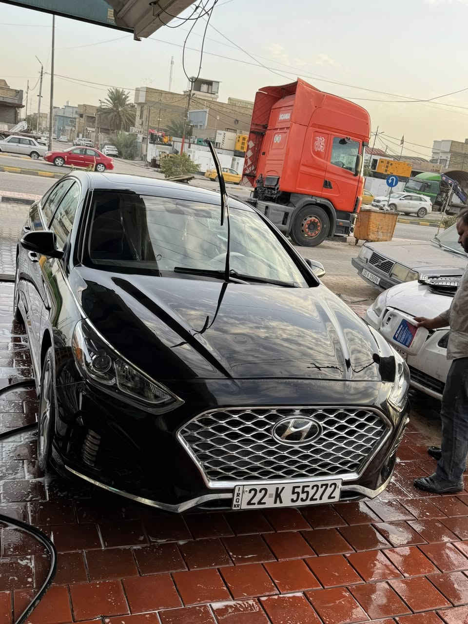 سوناتا 2019 فئة sport  فول رقم اربيل حادثه فقط جاملغ امامي بدون شواصي بدون ايرباك والباقي كفاله السياره جديده مكان السياره النجف اي استفسار ***********
