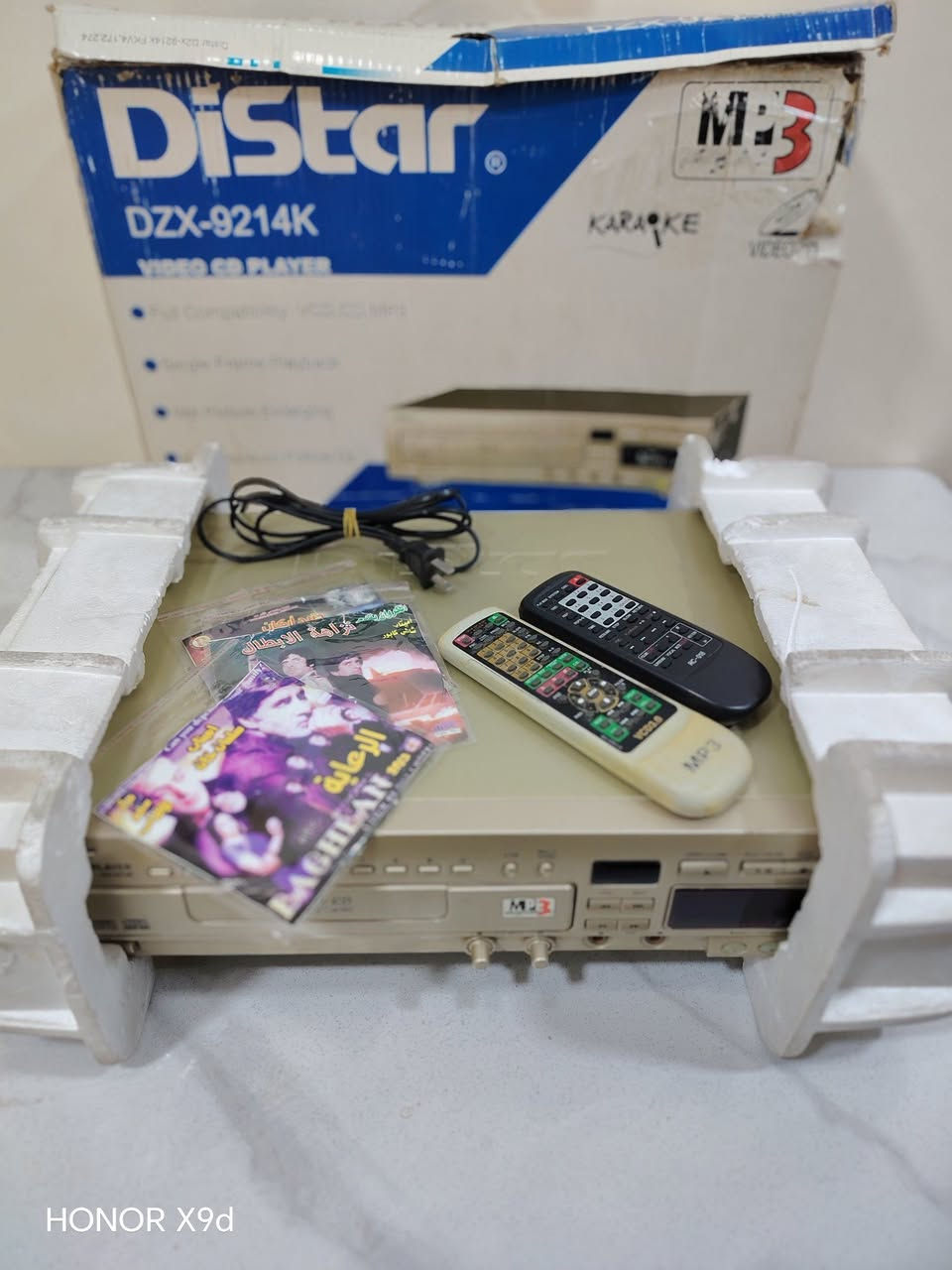 جهاز vcd ياباني distar
شغال 
عدسته ضعيفه تحتاج تبديل


**إذا كنت صاحب هذا الإعلان وتريد حذفه لأي سبب، رجاءا أرسل رسالة إلى الدعم الفني**