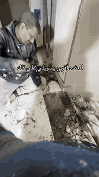 اعمالنا تصفير أرضية سكريد للأخ حسين العقابي والتابعة إلى شركة الفكر ال...