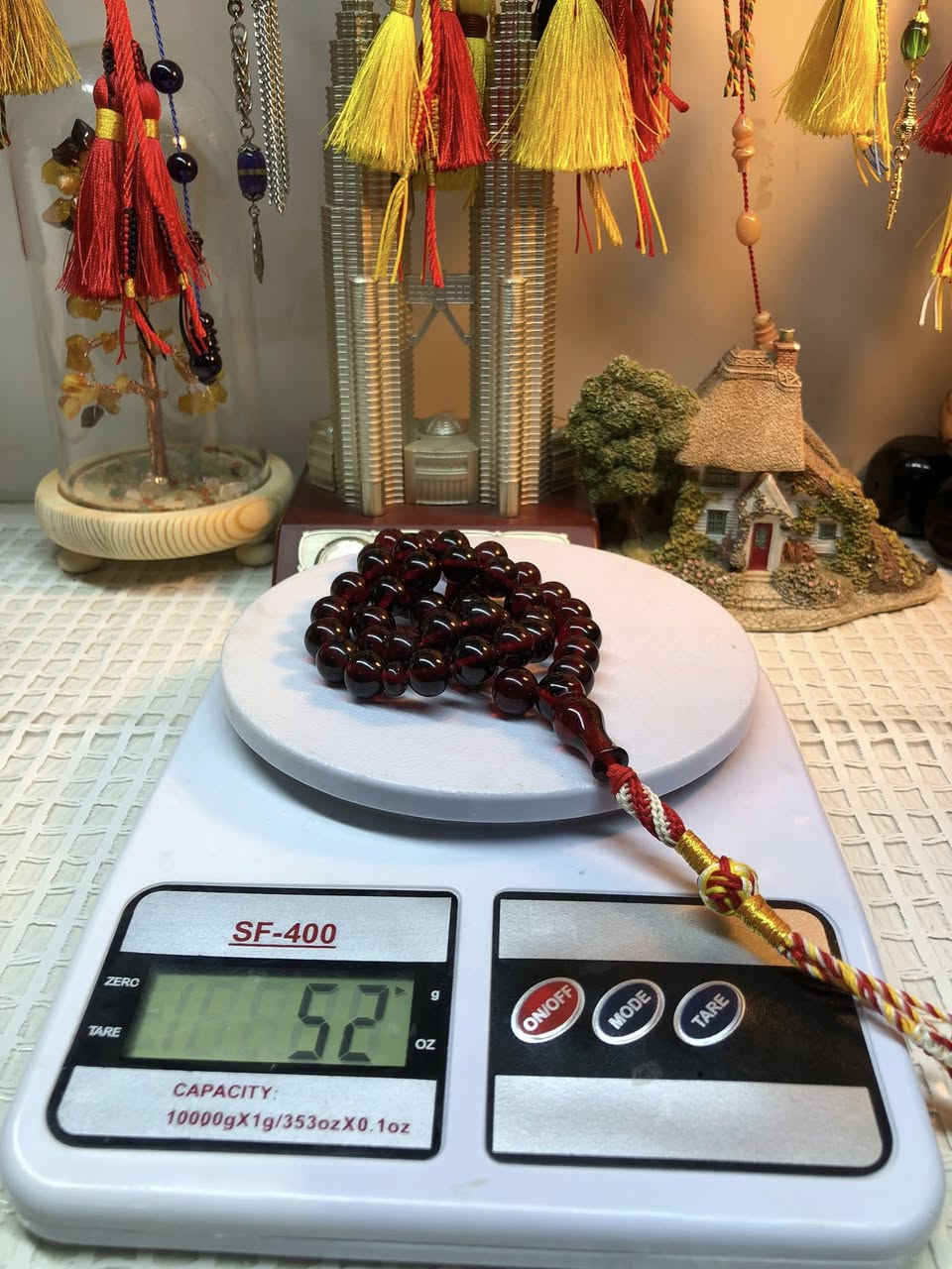 السلام عليكم
عروض رمضان 
مسباح سندلوس 🍒 كرزي مساطب خامه اصليه ذمه جراخه اسطه أماني كركوشه خليجي قطعه اجمل من الصور 
الوزن ٥٢ غم القياس ١٢ العدد ٤٥ خرزه 
السعر ٢٢ الف شامل اجور التوصيل والسعر قطعي لطفا


**إذا كنت صاحب هذا الإعلان وتريد حذفه لأي سبب، رجاءا أرسل رسالة إلى الدعم الفني**