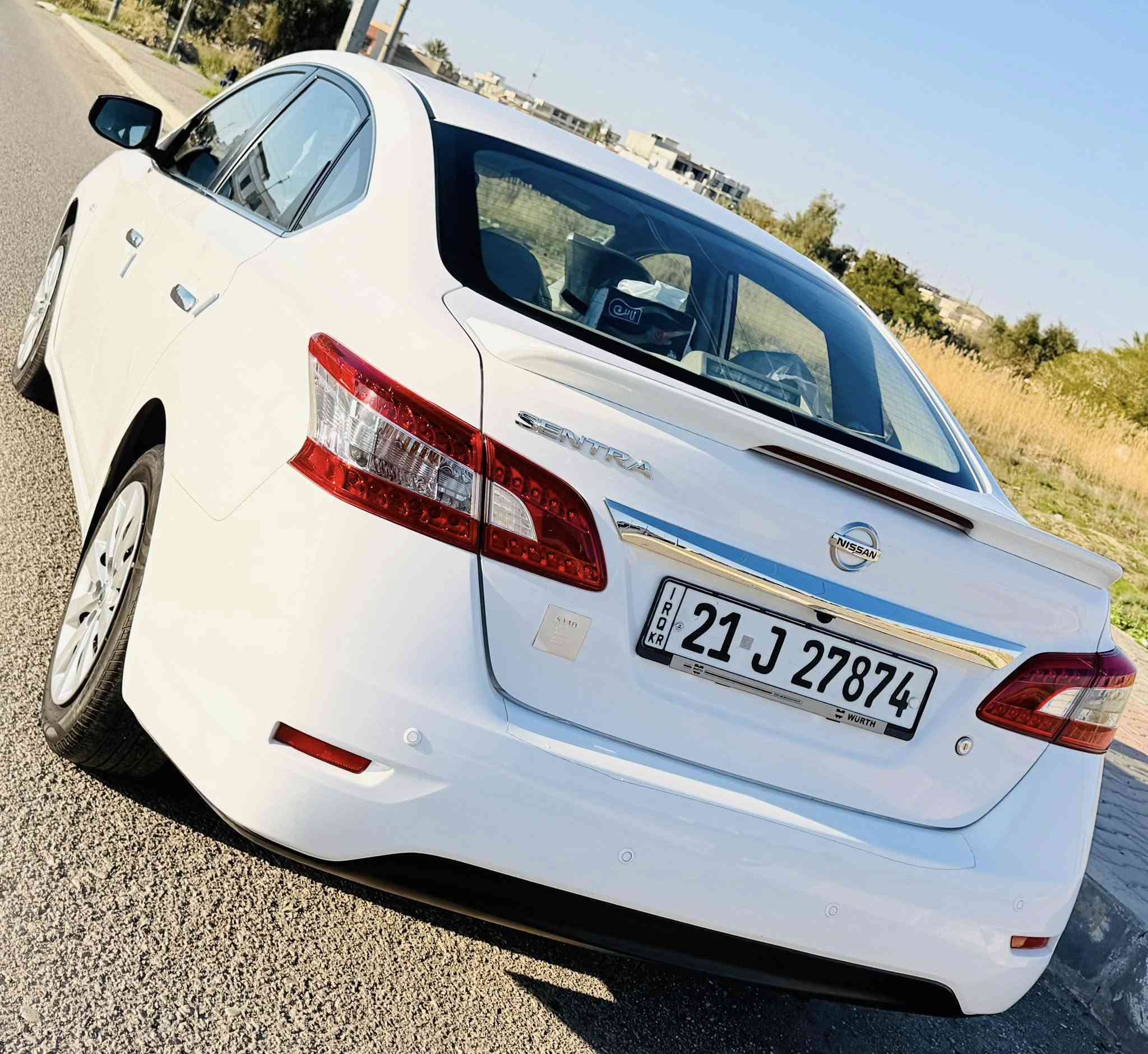 نيسان سينترا 2019 مواصفات خليجي محرك 1600 استلام شركة
بدون صبغ و تعديل نظيفة جداً على وضع الشركة 

ماشي 97 ألف حقيقي

شاشة و كاميراو حساسات خلفي

 كشنات قماش 

تبريد قطعتين 

كير و محرك بشرط الفحص 

تحويل ثاني يوم ، السنوية جديدة و جاهزة السيارة موجودة بخانقين ، سعرها 135$ بي مجال .. للإستفسار : ***********
