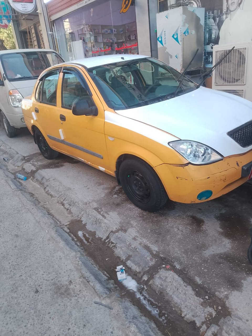 السلام عليكم طيبه للبيع موديل ١٦السياره جاهزه رقم بغداد تحويل ثاني يوم تخم تاير حداديه جديدة مكينه وكير خير من الله تبريد ثلج السعر ٣٠وبيهامجال قليل وهذا رقم***********

