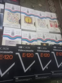 كاسيتات VHS • نسخ قديمة • نظيفة جداً