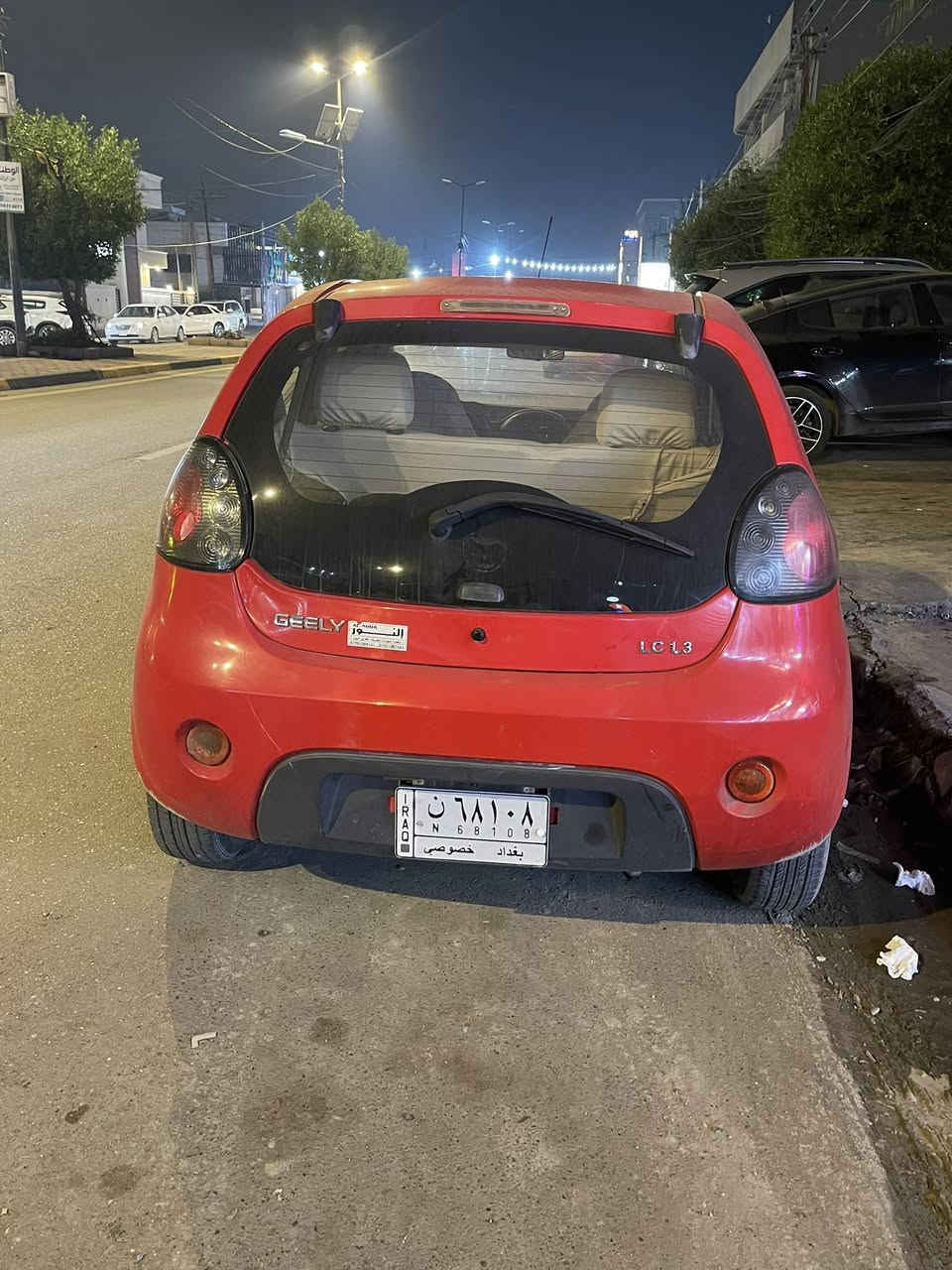 للبيع فقط 
جيلي باندا موديل ٢٠١٢ 
ماشية ٦٤ الف كيلو
سيارة نضيفة جدا
كير مكينه صدر كهربائيات تبريد كلها مكفولة
شاشة وكامرة 
سنتر لك
سيارة جاهزة
وجديد بدون نواقص
بدون ضرر فقط صبغ نص ربع باب خلفي اثر شخوط
بدون ضربة داخلي او معجون نهائي
رقم بغداد تحويل شوكت ماتريد
السعر ٥٨ وبيها مجال
مكان السيارة بغداد حي العدل 
شارع الاسواق المركزية
***********
