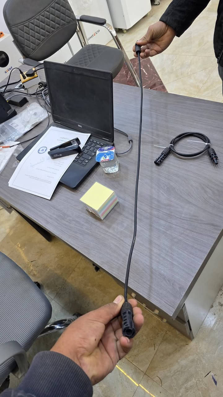 كيبل الواح 4mm
Mc4 male, female 
طول 1m
الكميه مفتوحه 
الي يفيدنه يتفضل خاص


**إذا كنت صاحب هذا الإعلان وتريد حذفه لأي سبب، رجاءا أرسل رسالة إلى الدعم الفني**