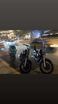 هوندا ستد بوبر 400cc دراجه محرك وكير خير من الله وعليها ادامه جديده بل...