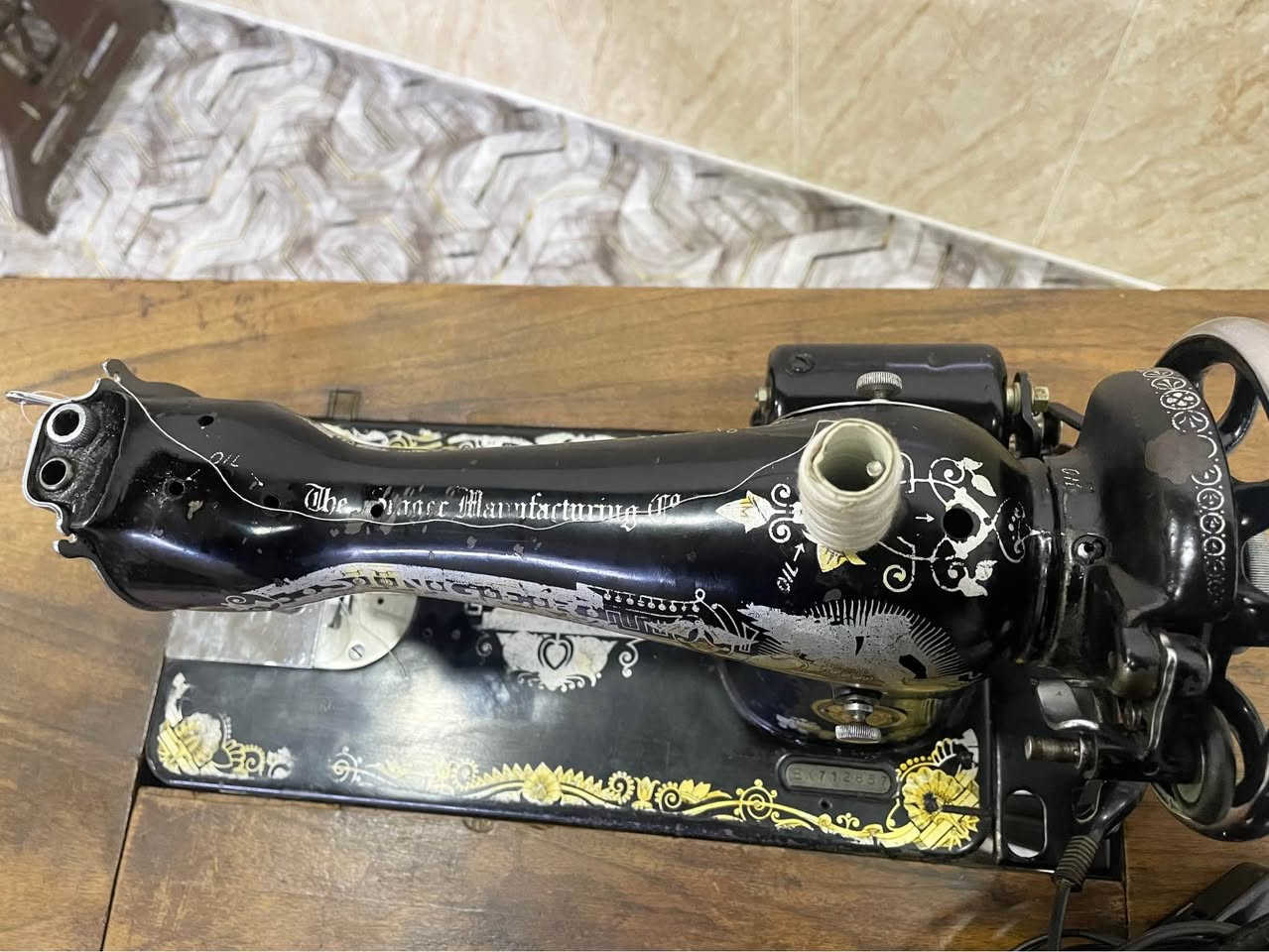 ماكنة خياطه سنجر بريطاني القديم صنع عام 1942 تعمل بكفاءة عاليه السعر 200 ألف للمهتم خاص ***********
المكان كركوك كركوك, العراق
