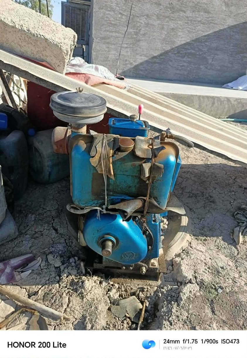 السلام عليكم من رخصة مدير الكروب مولدهندي توب لاندابوالكف للبيع سبعه ونص كي في مكفول من البخاروتنقيص جاهز السعر950الف وبي مجال سبب البيع (عدنه الكهرباء 24ساعه موجوده)المكان تاجي سبع البور رقم الهاتف *********** كورك *********** واتساب

