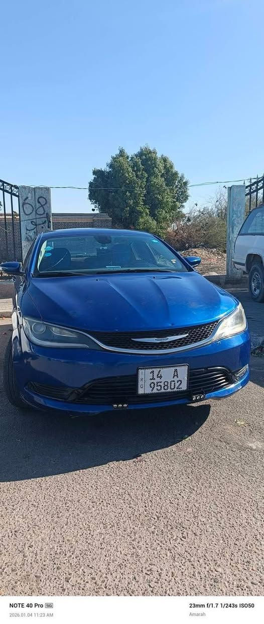 ⸻

🚘 للبيع كرايسلر سي ميتين 2015 – فرصة حلوة

السيارة استخدام يومي وتشتغل طبيعي، ما بيها أعطال ميكانيكية مزعجة، وتصلح للي يريد سيارة بسعر مناسب.

🔹 الممشى: 167 ألف كم
🔹 حادثها بأمريكا حادث خفيف (قطعتين فقط)
🔹 جهة الحادث: الجهة العكس السايق
🔹 المراوح مبرمجة وتعمل بكفاءة
🔹 المكينة والقير وضعهم طيب
🔹 تحتاج فقط:
  – كمبريسر تبريد
  – راديتر

💡 مناسبة جداً للي يعرف بالسيارات. ***********
سعر 90وبيها مجال حك الجيه
