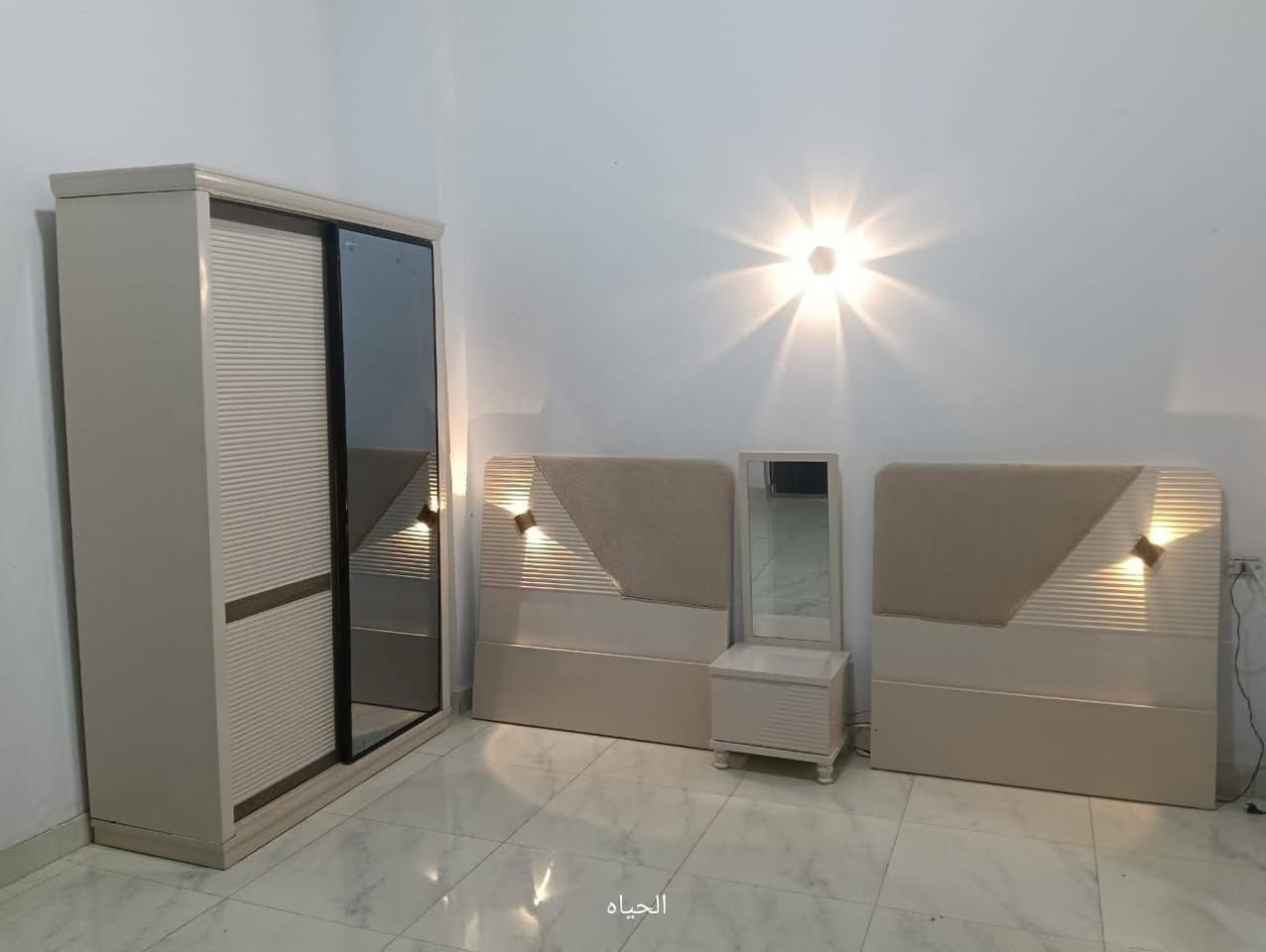 جاهزين ع التحميل فورررررررررى
أوضة نوم الشبابي او الاطفال الدمياطي 
خشب كبس محمل 
دهان دوكو تشطيب برونز رايق 
👈دولاب ١٥٠ سم عرض في طول ٢٢٠سم 
٢ درفة جرار علي عجل سوسته 
👈٢سرير ١٢٠ سم في طول ١٩٥ سم 
👈كمود ببرواز
التواصل خاص أو واتس 01021954558


**إذا كنت صاحب هذا الإعلان وتريد حذفه لأي سبب، رجاءا أرسل رسالة إلى الدعم الفني**