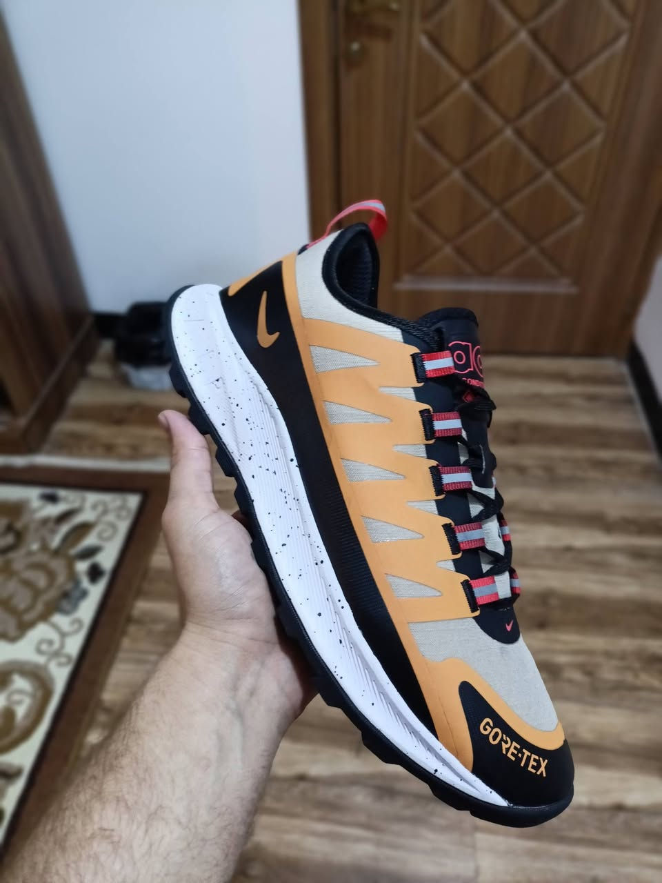 نايك  اصلي  وكالة برتقالي اسود لون مميز اسفل فوم بي مسند  للقدم قياس 43


**إذا كنت صاحب هذا الإعلان وتريد حذفه لأي سبب، رجاءا أرسل رسالة إلى الدعم الفني**